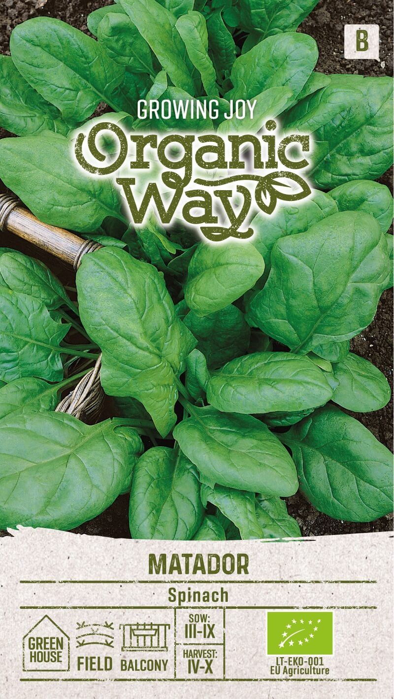 Matador Organic Spinach Seeds - Organic Spinach Seeds for sale online ...