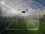 "PREMIUM TITAN" Polycarbonate Greenhouse W 3m x L 2m x H 2.3m (W 9.8ft x L 6.6ft x H 7.6ft)