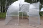 "Mitlayder" Polycarbonate Greenhouse/Polytunnel W 3m x L 10m x H 2.3m (W 9.8ft x L 32.8ft x H 7.6ft) - Image 4