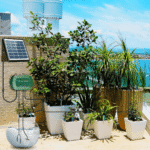 Solar Automatic Watering Irrigation System Tube: 30M + 5M Drippers: 30 PCS - Image 2