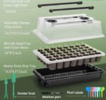 40 Cells Propagator with LED grow lights - Image 2