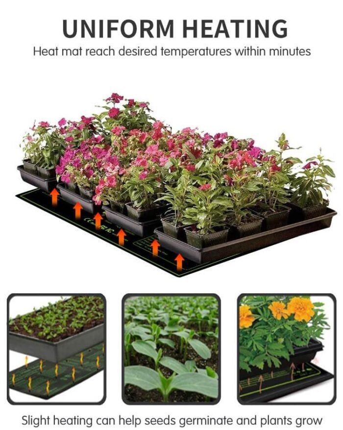 Seedling Heat Mat W 25.4cm x L 50.8cm (10 x 20 inch) - Image 6
