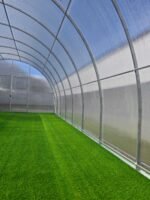 "Titan 5" Polycarbonate greenhouse/polytunnel W 5m x L 4m x H 3m (W 16.5ft x L 13.2ft x H 9.85ft) - Image 8