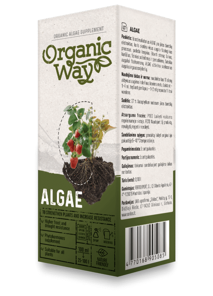 ALGAE EXTRACT–BIOSTIMULANT