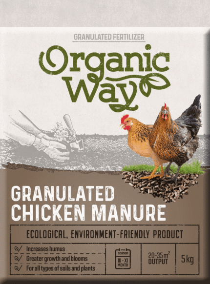 GRANULATED CHICKEN MANURE BIO