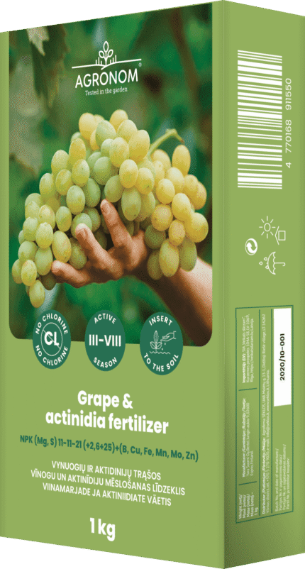 GRAPE AND ACTINIDIA FERTILIZER