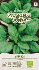 Matador Organic Spinach Seeds