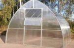 "PREMIUM TITAN" Polycarbonate Greenhouse W 3m x L 10m x H 2.3m (W 9.8ft x L 33ft x H 7.6ft)