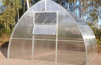 "PREMIUM TITAN" Polycarbonate Greenhouse W 3m x L 10m x H 2.3m (W 9.8ft x L 33ft x H 7.6ft)
