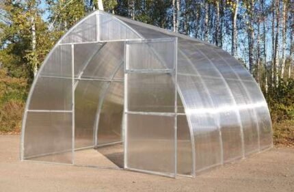 "PREMIUM TITAN" Polycarbonate Greenhouse W 3m x L 6m x H 2.3m (W 9.8ft x L 19.6ft x H 7.6ft)