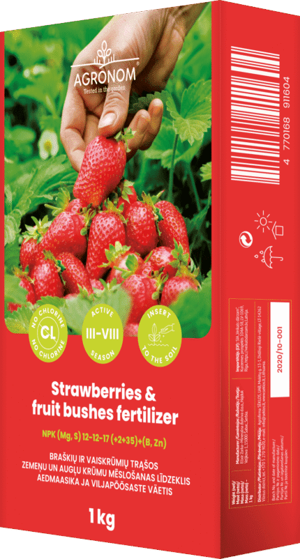 STRAWBERRIES AND FRUIT BUSHES FERTILIZER