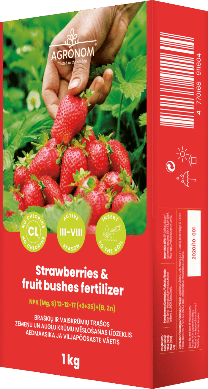 STRAWBERRIES AND FRUIT BUSHES FERTILIZER