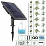 Solar Automatic Watering Irrigation System Tube: 20M Drippers: 20 PCS