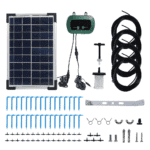 Solar Automatic Watering Irrigation System Tube: 30M + 5M Drippers: 30 PCS