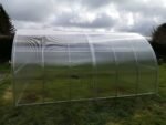 "TITAN 3" Polycarbonate Greenhouse/Polytunnel	W 3m x L 2m x H 2.1m (W 9.8ft x L 6.6ft x H 6.9ft)