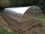 "TITAN 4" Polycarbonate Greenhouse/Polytunnel W 4m x L 10m x H 2.1m (W 13.2ft x L 32.8ft x H 6.9ft)