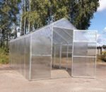 "TITAN HOUSE" Polycarbonate Greenhouse W 2.5m x L 2m x H 2.2m (W 8.2ft x L 6.6ft x H 7.2ft) - Image 6