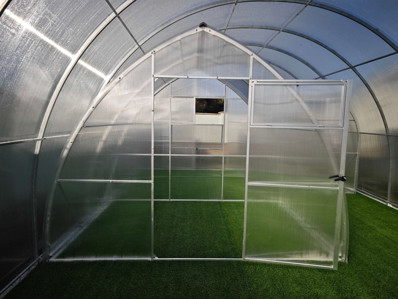 copy1763386832756 "PREMIUM TITAN" Polycarbonate Greenhouse W 3m x L 4m x H 2.3m (W 9.8ft x L 13.1ft x H 7.6ft) - Image 1