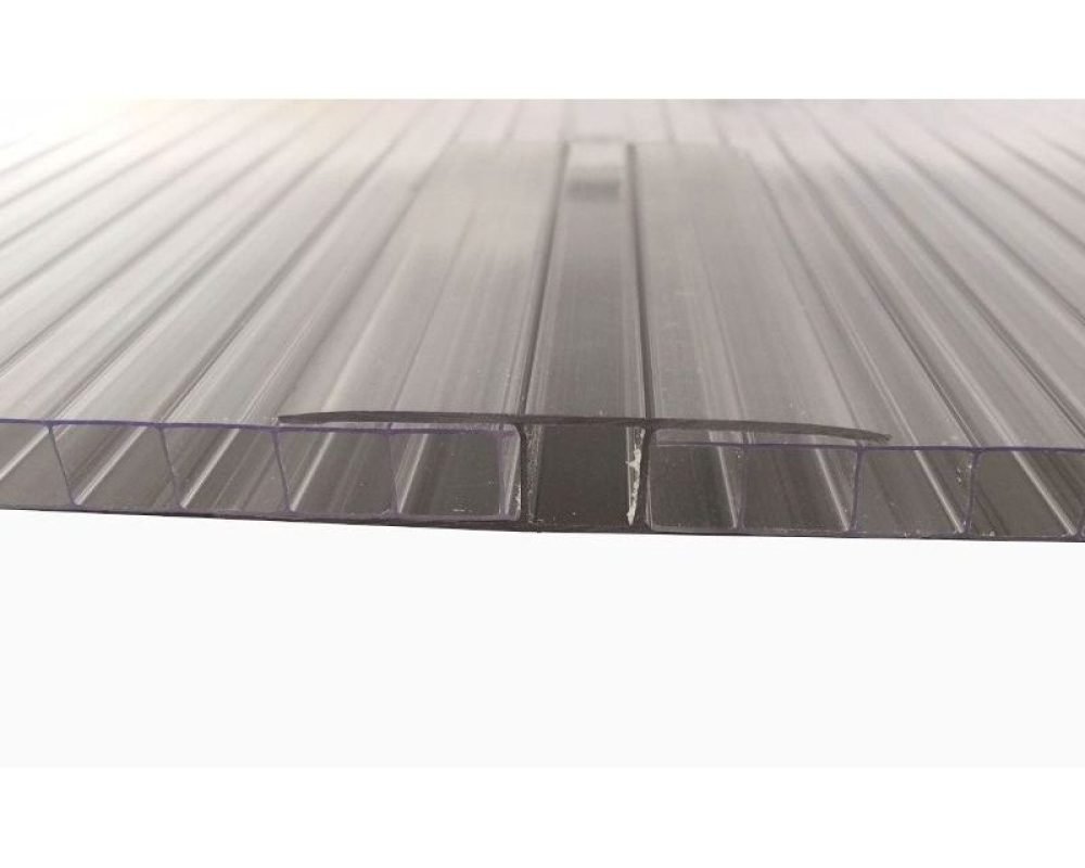H joining profiles for polycarbonate sheets